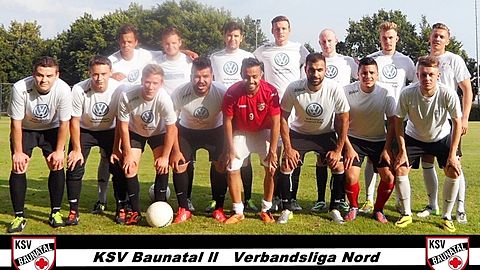 KSV Baunatal II -  Verbandsliga Nord 2014 / 2015
Foto: Günther Pöpperl