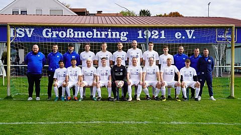 Mannschaftsfoto: Herren - 2. Mannschaft - TSV 1921 Großmehring - Saison 25/26