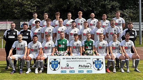 Mannschaftsfoto: Herren - 1. Mannschaft - Blau-Weiß Fuhlenbrock - Saison 25/26