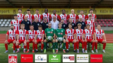 Mannschaftsfoto: Herren - 1. Mannschaft - FC Hennef 05 - Saison 25/26