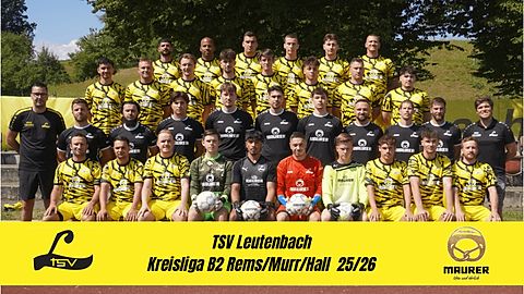 Mannschaftsfoto: Herren - 1. Mannschaft - TSV Leutenbach - Saison 25/26
