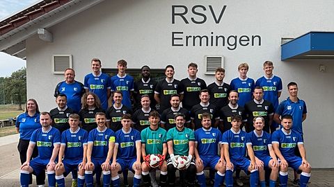 Mannschaftsfoto: Herren-Reserve - RSV Ermingen - Saison 26/27
