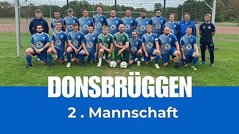Mannschaftsfoto: Herren - 2. Mannschaft - SV Donsbrüggen - Saison 26/27