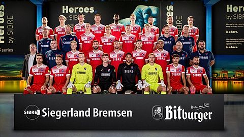 Mannschaftsfoto TSV Steinbach Haiger 2024-25