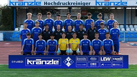 Mannschaftsfoto: B-Jugend (U17) - FV Illertissen - Saison 26/27