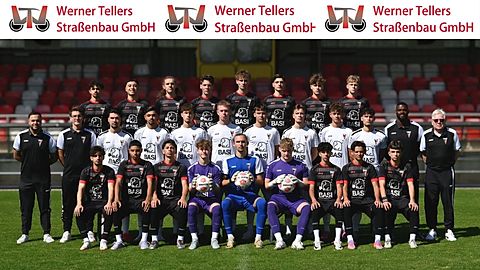 Mannschaftsfoto: A-Jugend (U19) - FC Wegberg-Beeck - Saison 25/26