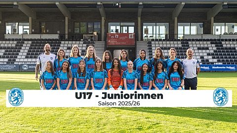 Mannschaftsfoto: U17-Juniorinnen - SSVg Velbert - Saison Frühjahr 26