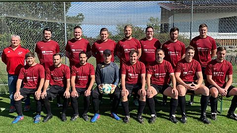 Stehend v.l.n.r.: Stefan Spickenreuther (Trainer), Florian Kraus, Lucas Hagel, Klaus Rester, Peter Schulz, Stefan Gaisa (C),  Sebastian Schlayer, Lukas Wiesner
Sitzend v.l.n.r.: Wolfgang Frey, Daniel Rieck, Christian Dauerer, Artem Bunkovskii, Sebastian Dotzler, Ulrich Beer, Johannes Pürzer, Tobias Kaiser
Es fehlen: Timo Grabinger