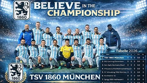 Mannschaftsfoto: Alt-Herren - TSV 1860 München - Saison 2026