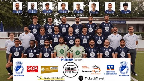 Mannschaftsfoto: Herren - 1. Mannschaft - SV Eidinghausen-Werste - Saison 26/27