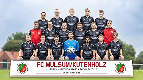 Mannschaftsfoto: Herren - 1. Mannschaft - FC Mulsum/Kutenholz - Saison 25/26
