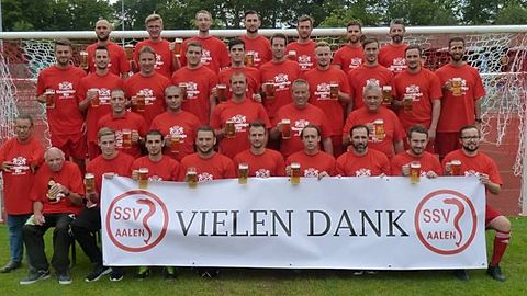 Der SSV Aalen bedankt sich für die Unterstützung in der Saison 2014/2015 bei der Wasseralfinger Löwenbrauerei.