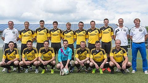 Die Bezirksligamannschaft des SV Waldhausen in der Saison 2014/2015