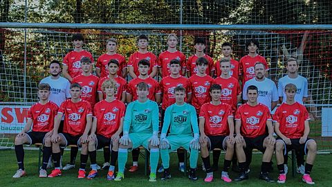Mannschaftsfoto: A-Jugend (U19) - TuS Borth - Saison 26/27