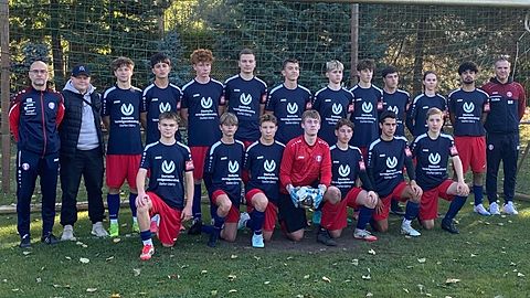 Mannschaftsfoto: B-Jugend (U17) - SV Lausitz Forst - Saison 25/26