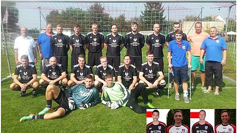 Vorne von links: Maximilian Wittig, Harry Streitz
Mitte von links: Benjamin Klemme, Florian Mäser, Tobias Mettchen, Alexander Reisbach, Adrian Weber, Martin Müller, Dominik Queitsch, Luggi Rölecke
Hinten von links: Adolf Tauer (Bürgermeister), Uwe Wolfram, Marcus Lewandowski, Enrico Schunke, Rene Basler, Stefan Haase, Tobias Hippe, Pierre Vatthauer, Tony Finze, Christian Hildebrandt
Es fehlen: Sebastian Voß, Philipp Härtig, Patrick Braun, Gabor Kiss, Tobias Zander