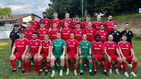Mannschaftsfoto: Herren - 1. Mannschaft - Rot-Weiß Hünsborn - Saison 25/26
