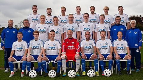 Die Mannschaft des FC Angeln 02 in der Verbandsliga Saison 2016 / 17