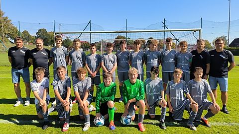 Mannschaftsfoto: C-Jugend (U15) - DJK Dürnsricht-Wolfring - Saison Herbst 25