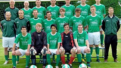 o. v. l. 
Co-Trainer Joachim Kolmer, René Schneider, Dirk van de Mötter, Kai Esser, Stefan van de Mötter, Christian Krebbers, André Simons

m. v. l. 
Trainer Stephan Gregor, Torwarttrainer Danny Hartung, Stefan Lommen, Manuel van Brakel, André Küppers, Manuel Gietmann, Marc Verbeten, Jakob Kroon

u. v. l.
Timmy Arndt Steffen Beniers, Bo-Hyum Kim, Timo Peters, David van Rennings

es fehlen:
Michael Hoolmans, Frederik Benning und Co-Trainer Heinz Derksen