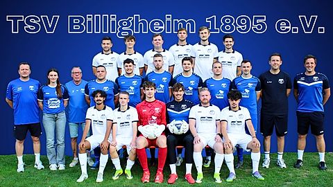 Mannschaftsfoto: Herren - 1. Mannschaft - TSV Billigheim - Saison 26/27