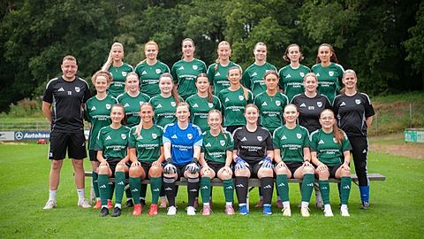 Mannschaftsfoto: Frauen - 1. Mannschaft - SV Olympia Uelsen - Saison 26/27