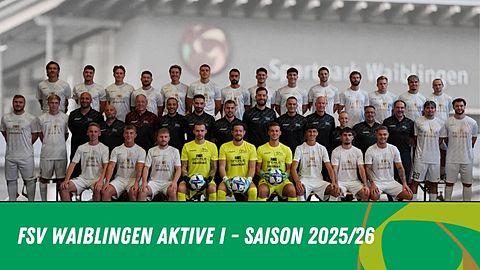 Oben von links: 
Leon Braun, Ibrahim Özpınar, Steffen Bönisch, Igor Jelic, Timo Röhrich, Gendon Buqaj, Alexandru -Emanuel Popescu, Endritt Beshi, Tim Scheible, Marcel Zimmermann, Daniele Cardinale, Justin Körner, Demian Bernsee Villiers, Fabian Kolb

Mitte von links:
Daniel Stölz, Levin Junginger, Betreuer Vincenzo Tursi, Betreuer Gianfranco Alfieri, Sponsor/Marketing Klaus Würtele, Torspieler Trainer Claudio Machado, Co-Trainer Oğuzhan Çay, Cheftrainer Patrik Ribeiro Pais, Co-Trainer Loris Hoffmann, Teammanager & Trainer Şaban Erdoğmuş, Physio & Athletiktrainer Michael Barbir, Physio Ariane Storz, Sportdirektor Sandro Palmeri, Sportlicher Leiter Melih Şengül, Anastasios Pantzaridis, Hajdar Shala

Unten von links:
Luca Keyerleber, Dominik Beisswenger, Dominik Kowalski, Simon Sochor, Mario Peric, Joel Heske, Luca Vullo, Nuno Pasca, Marvin Zimmermann