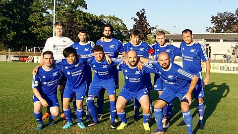 Vorläufiges Mannschaftsfoto: