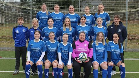 Die Damenmannschaft des TuS Altenrath in der Rückrunde 2025/2026.