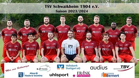 H. v. l. n. r.: Ramazan Sarica, Thorsten Sauer, Steffen Grams, Lukas Waletzko, Manuel Unger, Paul Nagel, Calixte Adewola, Spielertrainer Fabian Schäfer.
V. v. l. n. r.: Reza Habibi, David Le Minh, Alper Celebi, Spielertrainer Giuseppe Baldassarre, Marco Emich, Fabian Richard, Maximilian Pracht.
Es fehlen: Stefan Bäßler, Simon Bubeck, Marcel Schmitt, Leandro Mirabelli, Lukas Weinmann, Flamur Sacirovic, Roman Hauke.
