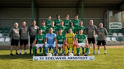 Mannschaftsfoto: Herren - 1. Mannschaft - SV Edelweiß Arnstedt - Saison 25/26