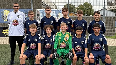 Mannschaftsfoto: C-Jugend (U15) - SG Stolberg - Saison 25/26