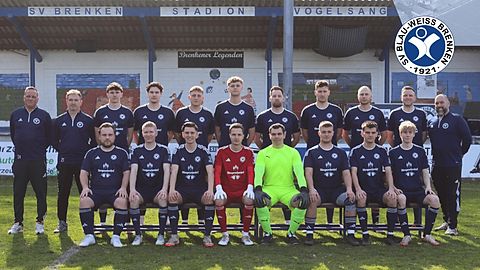 Mannschaftsfoto: Herren - 1. Mannschaft - SV Blau-Weiß Brenken - Saison 25/26