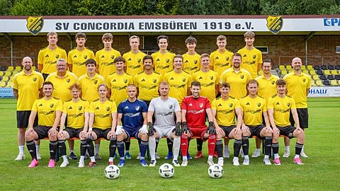 Mannschaftsfoto: Herren - 1. Mannschaft - SV Concordia Emsbüren - Saison 26/27
