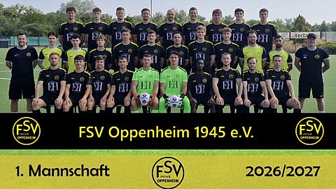 Mannschaftsfoto: Herren - 1. Mannschaft - FSV Oppenheim - Saison 26/27