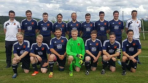 SV Bremelau II 06/2016
Hintere Reihe von Links:
Alexander Jörg, Florian Schmid, Peter Benz, Markus Seifried, Wolfgang Brunner, Alexander Seele, Simon Müller, Sebastian Ziegler, Andy Rehm
Vordere Reihe von Links:
Thomas Kley, Markus Erzberger, Markus Wahl, Michael Schlafer, Marius Schrade, Lukas Bloching, Tim Braun