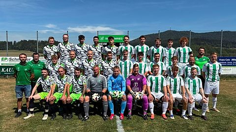 Mannschaftsfoto: Herren-Reserve - SV Thenried - Saison 26/27