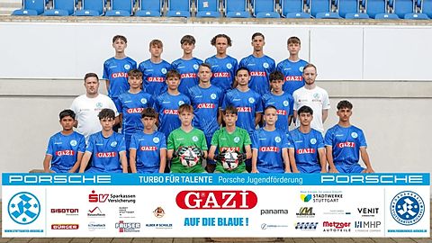 Bildlegende Saison 2024/25:

Hintere Reihe (v.l.): Luis Draser, Lennox Gucker, Giuseppe Martorelli, Sami Radi, Kyriakos Kechlimparis, David Dzambo 

Mittlere Reihe (v.l.):  Alexander Göllner (Co-Trainer), Raffael Blind, Stamatis Mpairaktaris, Aid Krak, Georgios Emmanouil, Fabian Zierz, Domenic Schulz (Co-Trainer) 

Vordere Reihe (v.l.):  Sidanth Das, Pietro Santoro, Ivano Stanic, Linus Witt, Ben Kaufmann, Jona Kaufmann, Ali Alparslan, Baran Kücükemre  

Es fehlen: Kadir Akay (Chef-Trainer), William Recupero, Jason Konadu 