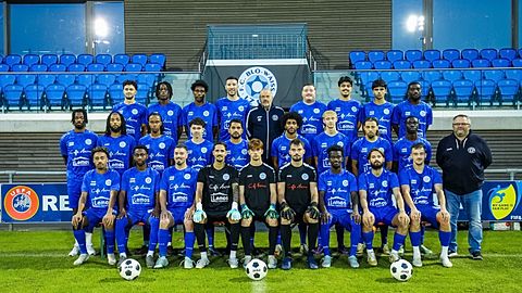 Rang 3 : B.Marques; J.Lassissi; A.Bakari; K.Lahoussine; B.Reiter (Trainer); L.Galli; D.Colonato; L.Manelli; B.Ikwa
Rang 2 : Z.Dos Reis; F.Guimaraes; A.Delgado; L.Marangon; J.Melendez; I.Lissajoux; L.Gales; I.Oliveira; G.Jacinto; B.Scholer (President)
Rang 1 : R.Duah; B.Bah; Y.Gonçalves; D.Gonçalves; J.Gregorius; O.Kirsch; V.Djagbassou; G.Teixeira; A.Skenderovic