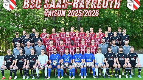 Mannschaftsfoto: Herren - 1. Mannschaft - BSC Saas Bayreuth - Saison 25/26