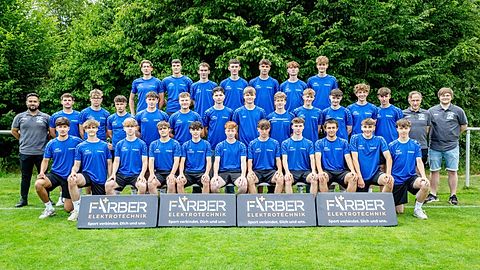 Mannschaftsfoto: A-Jugend (U19) - SV Raigering - Saison 25/26