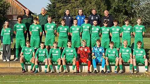Mannschaftsfoto: A-Jugend (U19) - VfB 1921 Krieschow - Saison 25/26