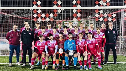 Mannschaftsfoto: A-Jugend (U19) - FV Diefflen - Saison 25/26