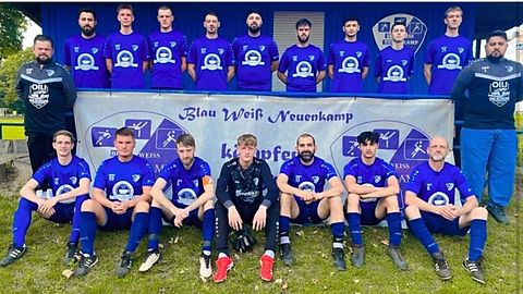 Mannschaftsfoto: Herren - 1. Mannschaft - Blau-Weiß Neuenkamp - Saison 25/26