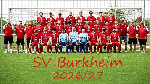 Mannschaftsfoto: Herren - 1. Mannschaft - SV Burkheim - Saison 26/27