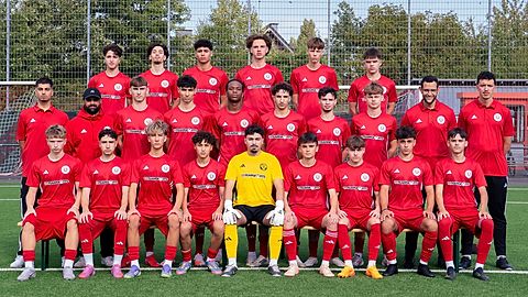 Mannschaftsfoto: A-Jugend (U19) - HSV Langenfeld - Saison 25/26