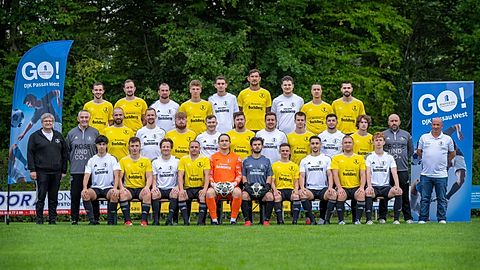 Mannschaftsfoto: Herren-Reserve - DJK Passau West - Saison 25/26
