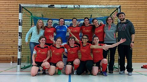 Die Futsalicious Essen Ladies im November 2015 (Foto: Futsalicious Essen e.V.)