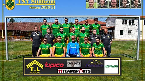 o.R.v.l.: M. Heimberg, J. Bode, K. Vives (C), D. Ditz, Y. Trabelsi, K. Höß
m.R.v.l.: C. Echter (Betreuer), S. Lühmann (Trainer), B. Statz, P. Schmitz, K. Kremer, A. Wölke (Betreuer), "GOAT" Harko (Rasenflüsterer)
u.R.v.l.: L. Friedemann, D. Bikic, L. Wallbrecht, L. Seeger, M. Cheiko
n.a.v.l.: P. Langer, B. Wettig, T. Trautwein, M. Allerkamp, A. Rykov
                                  
Wir bedanken uns bei allen unseren Sponsoren und wünschen eine erfolgreiche Saison 2020/21