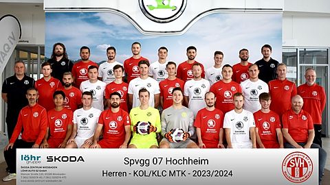Spielvereinigung 07 Hochheim 1. und 2. Mannschaft der Saison 2023/2024